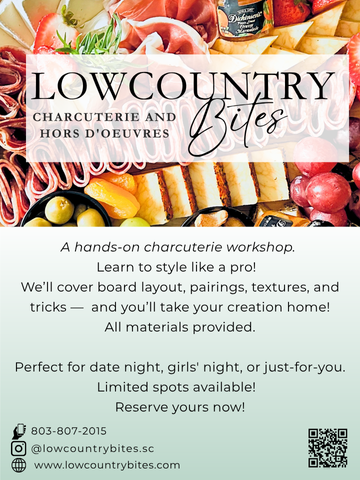 Charcuterie Workshop at Curated Pawleys